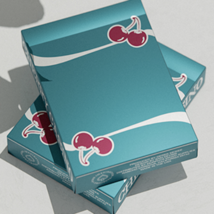 Cherry Casino (Tropicana Teal) Playing Cards by Pure Imagination Projects  - £11.60 GBP
