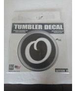 Tumbler Decal O - $12.12 CAD