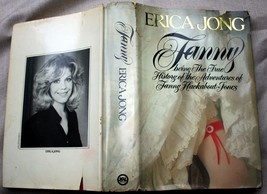 vntg 1980 Erica Jong hcdj 1st Print FANNY abandoned orphan libertine adventures - £7.40 GBP