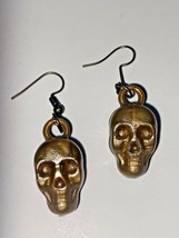 New from Vintage Mini Bronze Skull Cracker Jack Charms Costume Jewelry C9 - £10.18 GBP