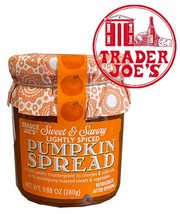 NEW LIMITED Trader Joe’s Sweet And Savory Lightly Spiced Pumpkin Spread 9.88oz - £11.51 GBP