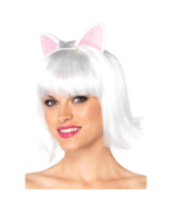 LEG AVE WHITE KITTY KAT BOB FLIP WIG w/ATTACHED EARS COSTUME ACCESSORY 2650 - $453.31 MXN LEG AVE WHITE KITTY KAT BOB FLIP WIG w/ATTACHED EARS COSTUME ACCESSORY 2650 - $453.31 MXN