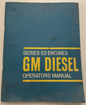 Detroit Diesel Engines Series 53 Operators Owners Manual 1965 Book - £14.91 GBP