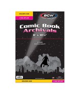 3 packs of 50 (150) BCW 8&quot; x 10 1/2&quot; Golden Age Comic Book 2-MIL Mylar A... - €64,37 EUR