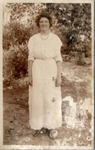 RPPC Pueblo Colorado 1914 Woman Charlotte Leatia Cook Parry Photo Postcard V3 - £15.67 GBP