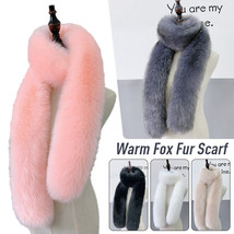 Luxury Fluffy Faux Fur Scarf Fashion Shawl winter warm fur collar Neck W... - £15.64 GBP