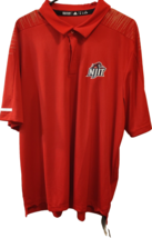 Adidas Climalite New Jersey Institute of Technology Coach Polo NWT Size XL Red - £23.52 GBP