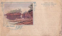 Wisconsin Dells Kilbourn WI Ink Stand Private Mailing Card 1906 PMC Postcard B21 - £2.35 GBP