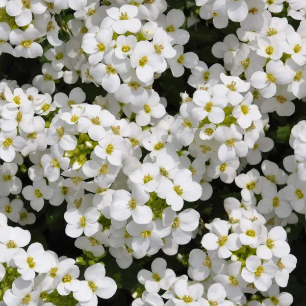 Fresh Groundcover Rock Cress White Flowers Perennial Rock S 1000 Seeds - £5.54 GBP