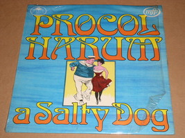 Procol Harum A Salty Dog Vinyl Record Album Shrink Wrap Vintage MFP Label - £36.16 GBP