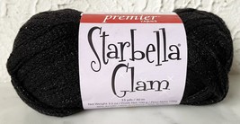 Starbella Glam Premier Yarns Acrylic/Metallic Mesh Ribbon Yarn - 1 Skein... - $7.55