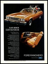 1973 HOT ROD Magazine Car Print Ad - Ford &quot;Ranchero&quot; 500, GT, Squire A5 - $13.32 CAD