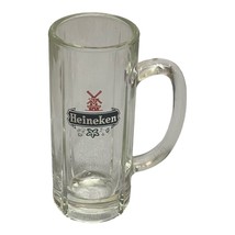 Heineken Glass Mug Beer Stein approximately 7“ tall - £19.77 GBP