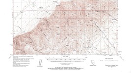 Frenchie Creek Quadrangle, Nevada 1957 Topo Map USGS 15 Minute Topographic - £17.29 GBP