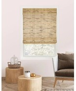 Chicology Cordless Light Filtering Natural Woven Bamboo Roman Shade - Tortoise - $38.00 - $71.25