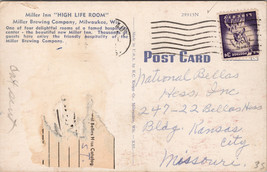 Miller Inn High Life Room Miller Brewing Company Milwaukee WI Postcard PC424 - £3.95 GBP