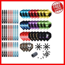 Essential 104-Piece Dart Kit - Aluminum Shafts, Flights &amp; More for All L... - $498.97 MXN