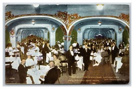 Main Dining Room Bismark Cafe San Francisco California CA Unused DB Postcard U4 - £12.07 GBP