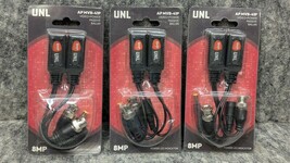3 x 4k Passive Video Balun BNC Connector Coaxial Cable Adapter for CCTV ... - $274.20 MXN