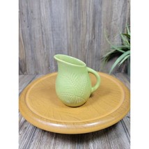 Vintage Rosemeade Pottery Creamer Pitcher, Chartreuse Green Wheat Pattern, - £33.81 GBP