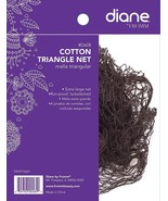 Diane #D608 TRIANGLE HAIR NET (BLACK) - 2 pack - $92.12 MXN