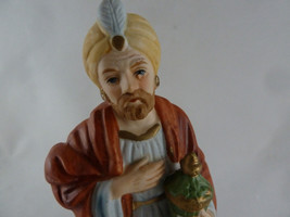 Homco Wise man Vintage Replacement peach Cloak #5216 Christmas Nativity piece - £15.54 GBP