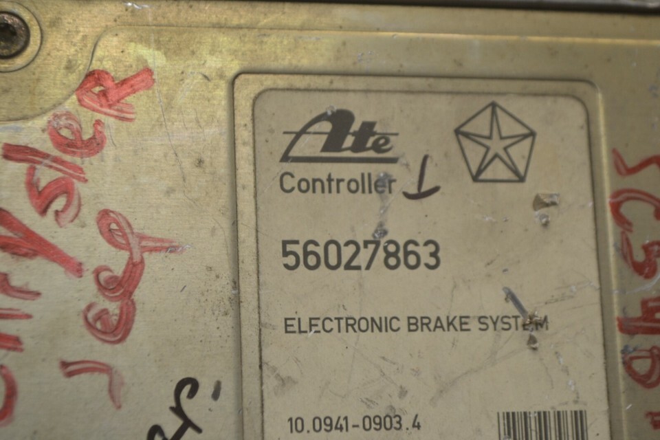 1995 Jeep Grand Cherokee ABS Control Unit 56027863 Module 224-10b3 Item image 2