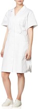 Dickies Woman&#39;s White Button-Front Medical Scrubs Dress - Size: L (14-16) - $18.40