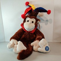 20&quot; 2001 Greatest Show On Earth Barnum &amp; Bailey Ringling Circus Monkey Plush NWT - £17.80 GBP