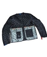 Sedici ADV Series Quilted Zip Up Motorcycle Liner Jacket Black Grey Size... - $99.99