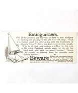Pearline Detergent Soap 1897 Advertisement Victorian Hygiene Extinguish ... - $19.99
