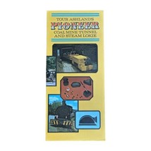 Vintage Travel Brochure Tour Ashlands Pioneer Coal Mine Tunnel and Steam... - $7.91