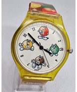 Rare Vintage M&amp;M’s Promotional Memorabilia Watch - Colorful Unisex Quartz - $98.01