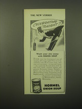 1948 Hormel Onion Soup Ad - Celebrating tonight? - £14.66 GBP