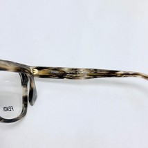 FENDI Authentic ROMA 50054 Brown Stripe Eyeglasses Optical Frame 52mm FE50054I - £301.31 GBP