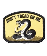 Don&#39;t Tread On Me Morale Patch - Full Color 3&quot; x 2.35&quot; Hook + Loop Backing - $17.79 CAD
