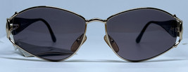 Vintage Christian Dior CD 2844 Sunglass C. 40 Black &amp; Gold 58-16mm Austria - $168.77