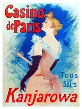 5232.Casino de paris Kanjarowa 18x24 Poster.Nouveau Room Interior design.Decor A - £22.38 GBP