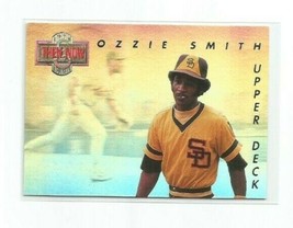 Ozzie Smith (San Diego Padres) 1993 Upper Deck Then &amp; Now Holo Insert Card #TN7 - £5.42 GBP