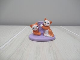 fisher price loving family dollhouse pet shop piece orange cats scratchi... - $10.29