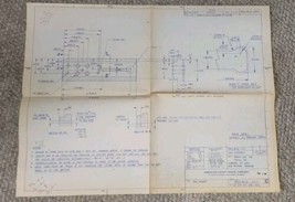 Vintage American Safety Razor Die Insert Blueprints 1990 Staunton Virginia - $29.99