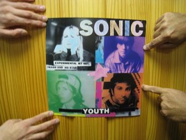 Sonic Youth Poster Experimental Jet Set Trash And No Star - $44.81