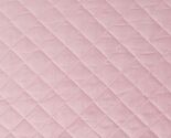 Double-Face Quilted Reversible Pastel Pink 42" Wide Fabric by the Yard D... - $24.95