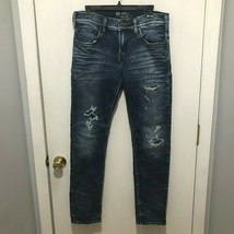 Silver Allan Joga Jeans Distressed Cotton Blend Stretch Jeans Men&#39;s SZ 3... - $29.69