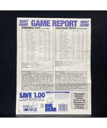 Columbus Chill ECHL Hockey Game Report Ohio Amateur League Pre Owned Vtg... - $18.50 CAD