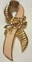 Pink Ribbon Breast Cancer Awareness Pin - £7.78 GBP