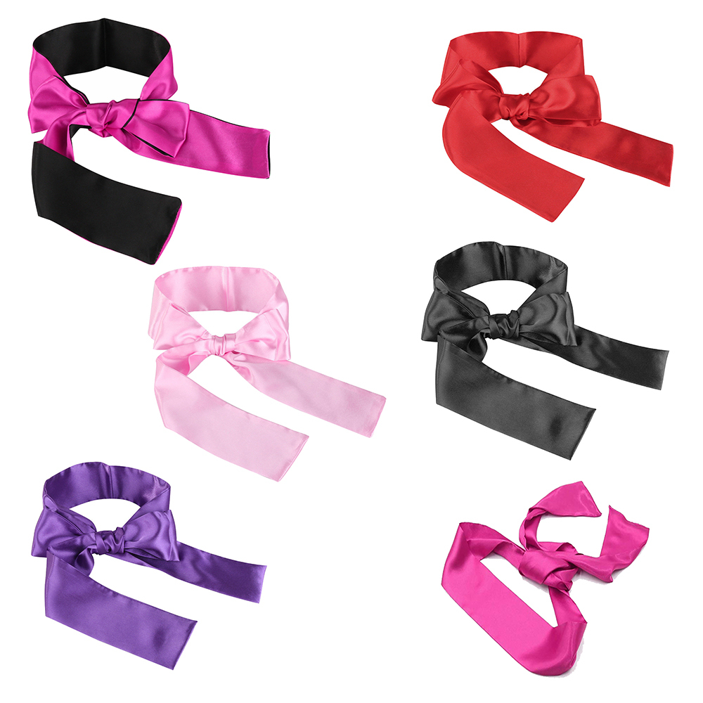 Cytherea Satin Blindfold Soft Eye Mask Band Blinder Comfortable Sleep Mask D903