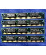 Vintage Lot Of (4x) 64k 32pin SIMM RAM Memory Chips Sticks -See Pics - £11.62 GBP