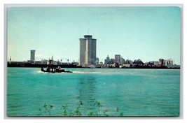 View of Skyline New Orleans Louisiana LA UNP Chrome Postcard U11 - £2.77 GBP
