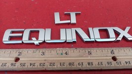 OEM Liftgate Equinox LT Emblem Nameplate Chrome 05-17 Chevrolet 23255003... - $12.59